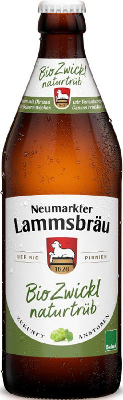 Produktfoto zu Bier Zwickl naturtrüb, 10x0,5 l