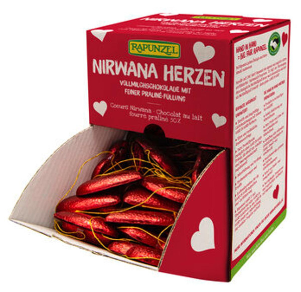 Produktfoto zu Schoko Herzen, 1 Stück