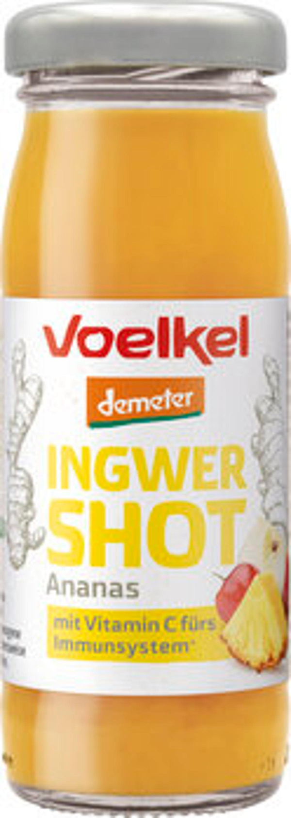 Produktfoto zu Shot Ingwer & Ananas kühlfrisch, 95 ml