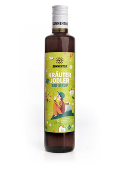 Produktfoto zu Kräuterjodler Sirup, 0,5 l