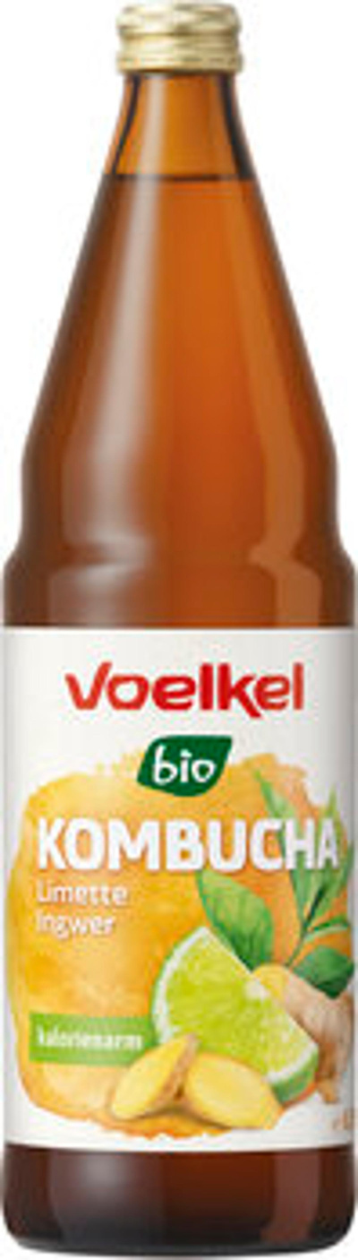 Produktfoto zu Kombucha Limette Ingwer, 0,75 l