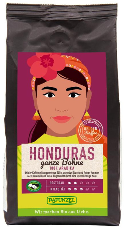 Produktfoto zu Heldenkaffee Honduras ganze Bohne, 250 g