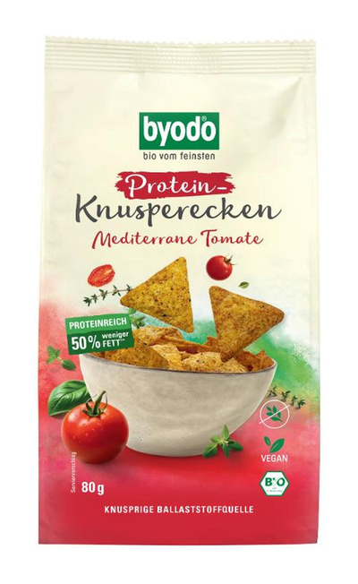 Produktfoto zu Protein Knusperecken Mediterrane Tomate, 80 g