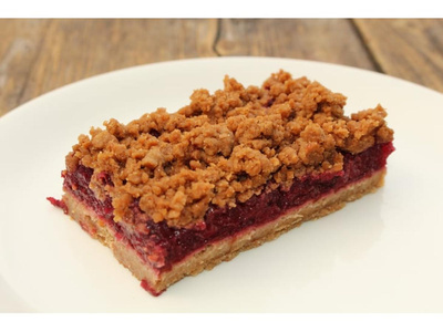 Produktfoto zu Kirsch-Nougat-Streusel, 4 Stück - SteinofenBäcker