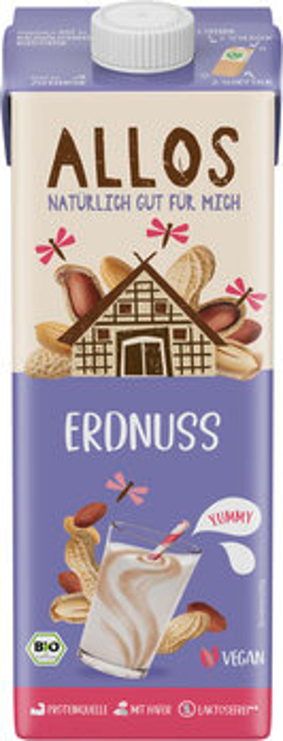 Produktfoto zu Erdnuss Drink, 1 l - 10% reduziert, da MHD 18.10.2026