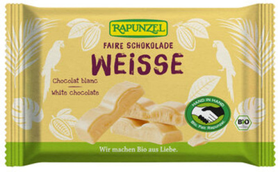 Produktfoto zu Weiße Schokolade, 100 g