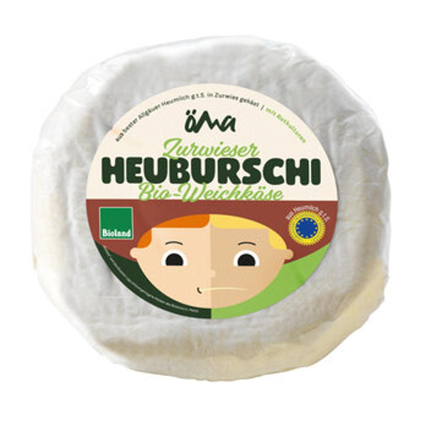 Produktfoto zu Zurwieser Heumilch Burschi, ca. 300 g