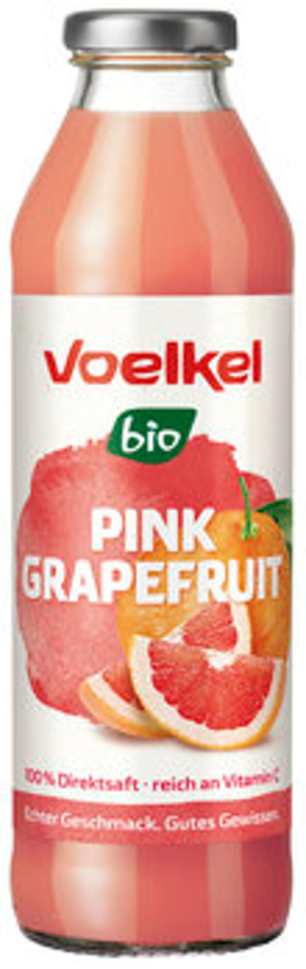 Produktfoto zu Pink Grapefruit Saft, 8x0,5 l