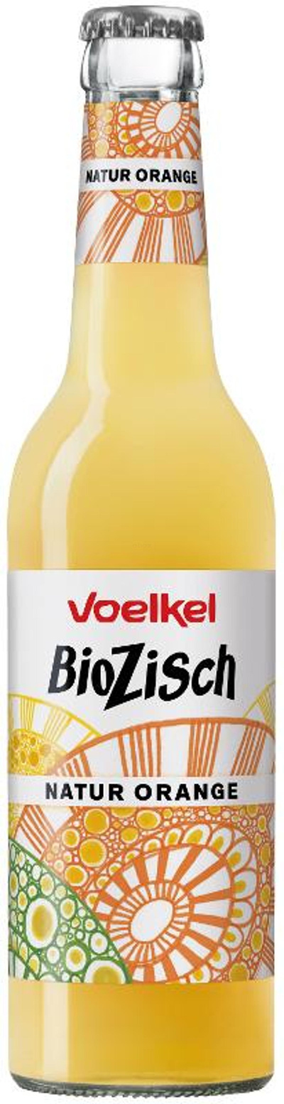 Produktfoto zu BioZisch Natur-Orange, 12x0,33 l
