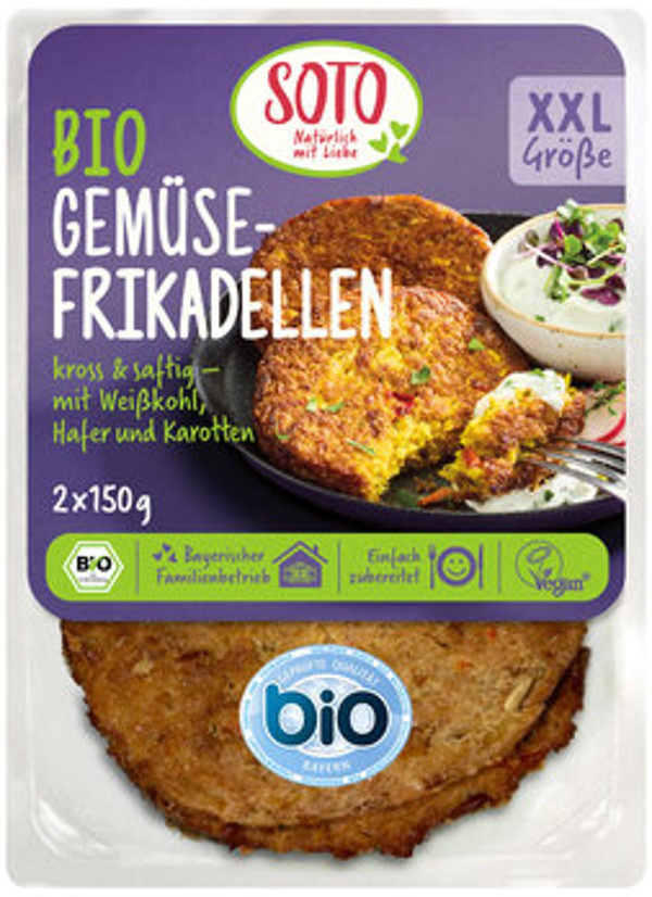 Produktfoto zu Gemüsefrikadellen, 300 g
