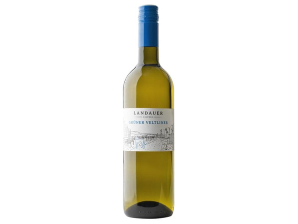 Produktfoto zu Grüner Veltliner weiß, 0,75 l
