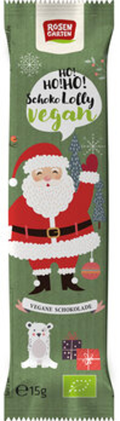 Produktfoto zu Veganer Schoko Lolly Nikolaus
