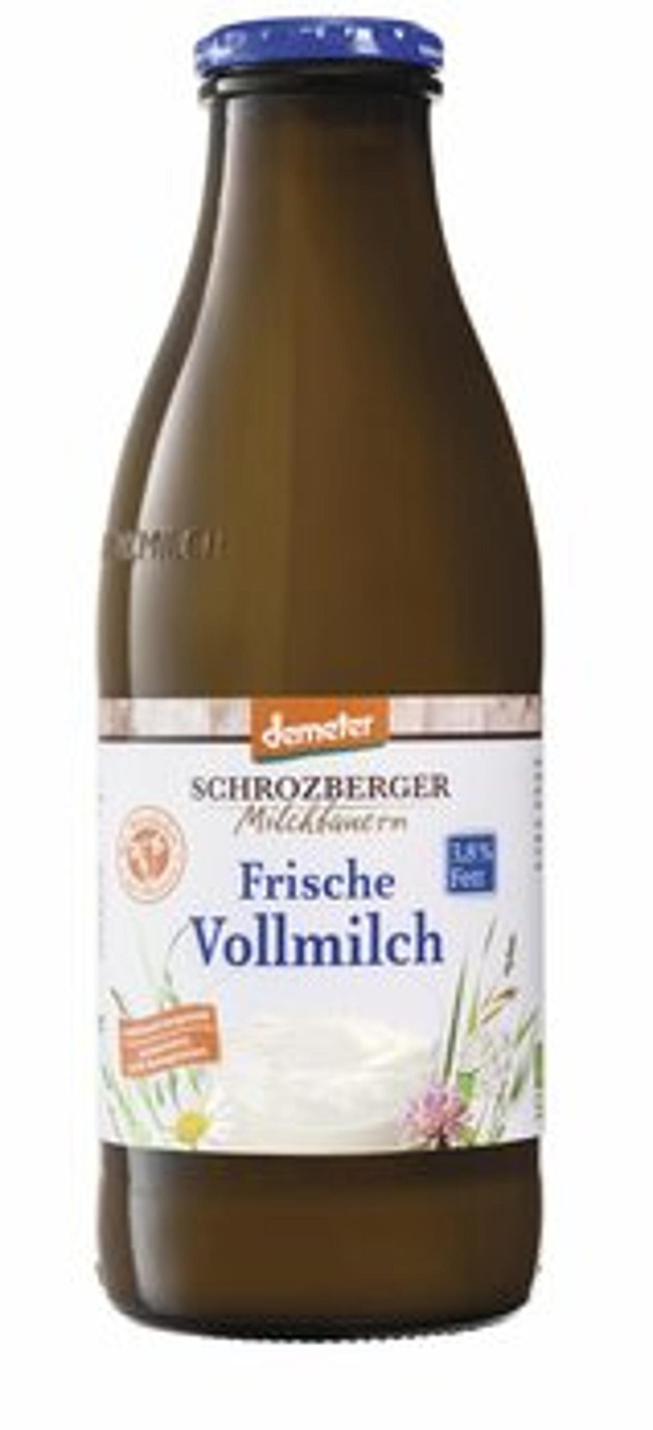 Produktfoto zu Frische Milch 3,8 %, 1 l