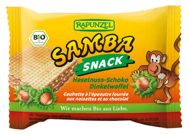 Produktfoto zu Samba Haselnuss-Schoko Schnitte, 25 g
