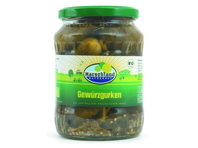Produktfoto zu Gewürzgurken, 670 g
