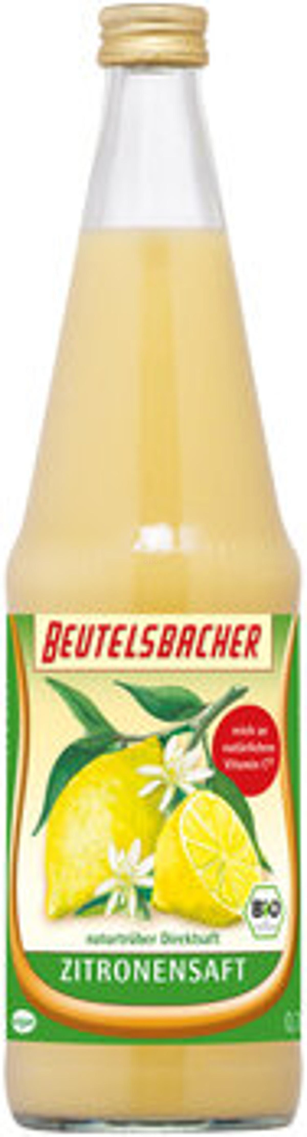 Produktfoto zu Kiste Zitronensaft, 6x0,7 l