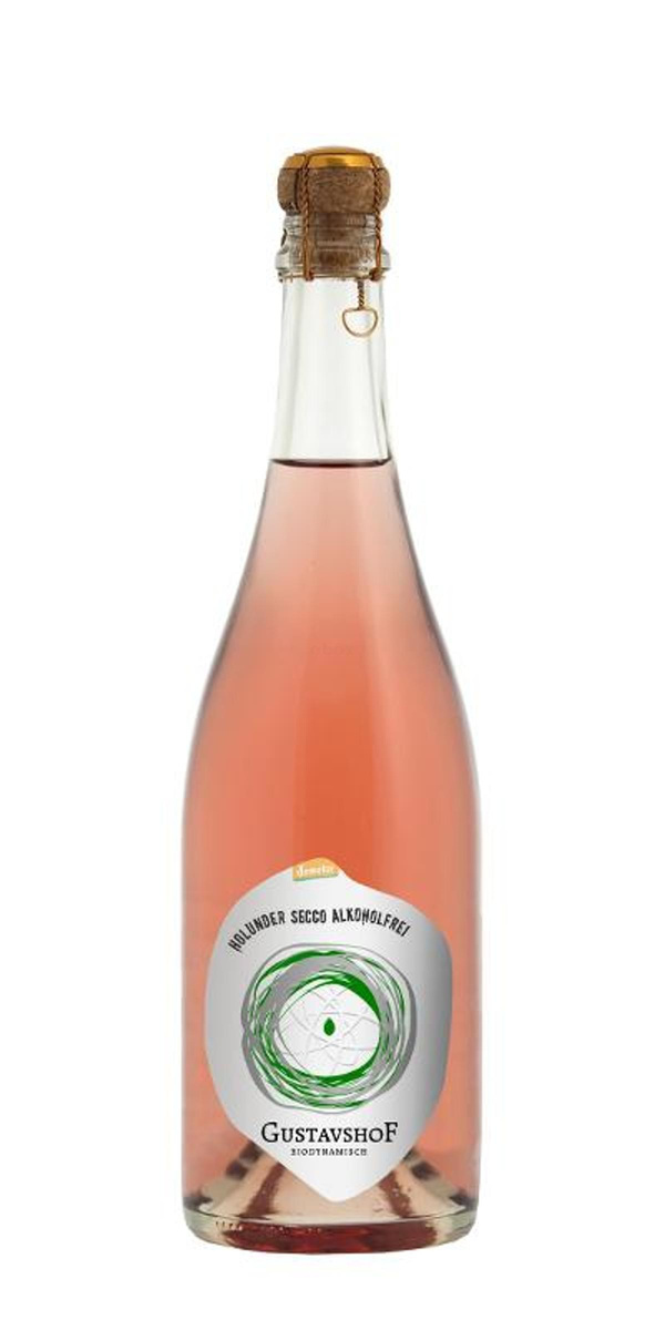 Produktfoto zu Holunder Secco alkoholfrei, 0,75 l