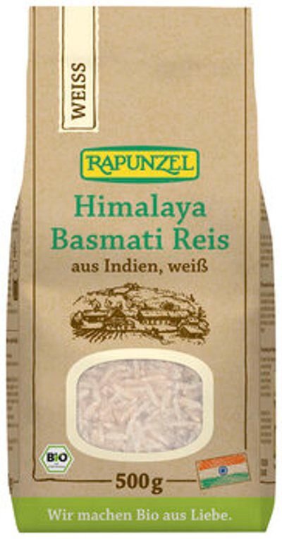 Produktfoto zu Himalaya Basmati Reis weiß, 500 g