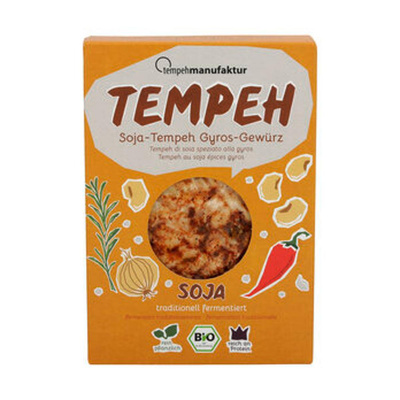 Produktfoto zu Tempeh Soja Gyros, 200 g