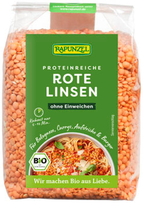 Produktfoto zu Linsen rot, 500 g