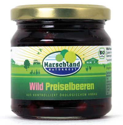 Produktfoto zu Wildpreiselbeeren, 220 g