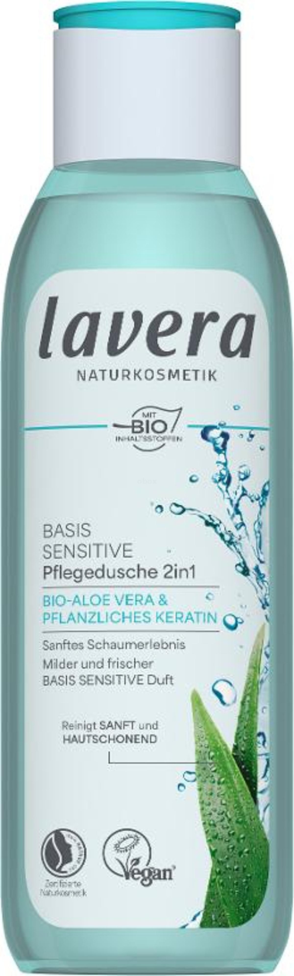Produktfoto zu Basis sensitiv Pflegedusche 2in1, 250 ml