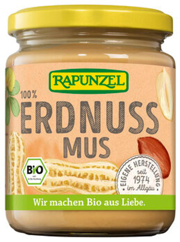 Produktfoto zu Erdnussmus fein, 250 g