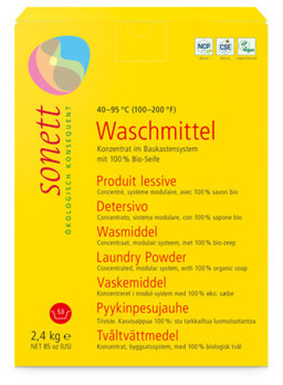 Produktfoto zu Waschmittel Pulver Konzentrat, 2,4 kg