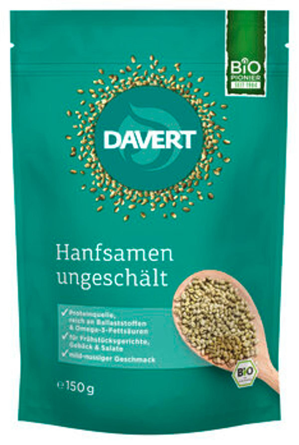 Produktfoto zu Hanfsamen, 150 g