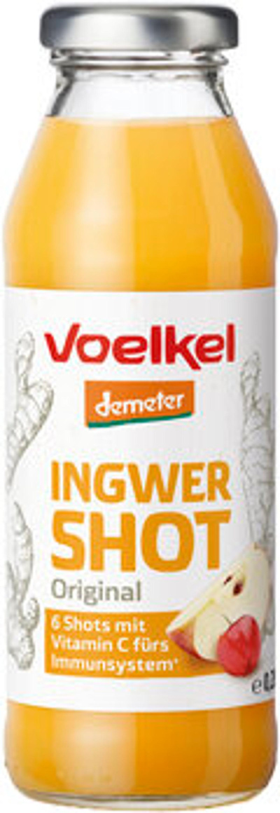 Produktfoto zu Shot Ingwer, 0,28 l