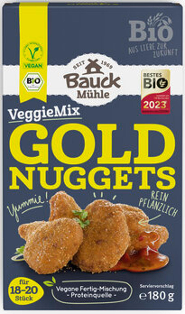 Produktfoto zu VeggieMix Goldnuggets, 180 g