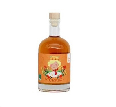 Produktfoto zu Kleine Lotte Pfirsichlikör, 0,5 l