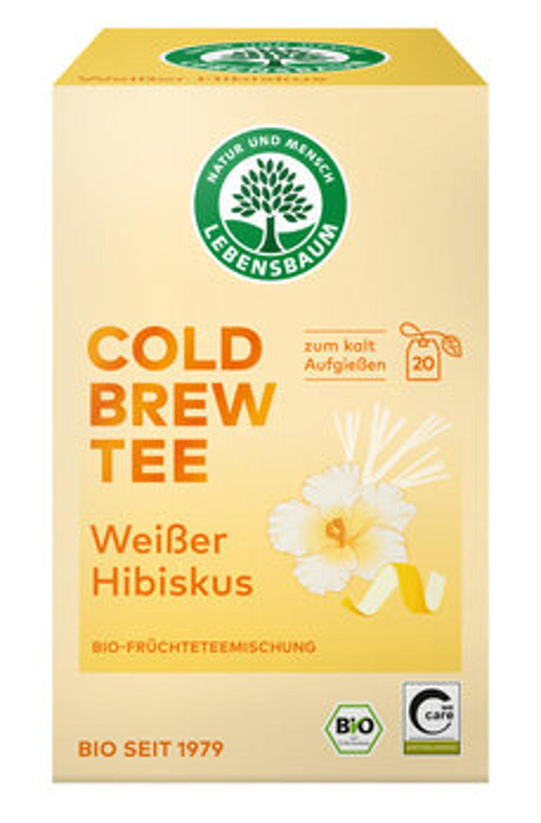 Produktfoto zu Cold Brew Tee Weißer Hibiskus, 40 g (20 TB)