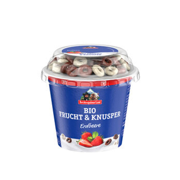 Produktfoto zu Alpenzwerge Erdbeere & Knusper Joghurt, 137 g