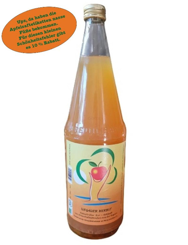 Produktfoto zu Apfelsaft Ufgauer Herbst, 1 l - 10% reduziert