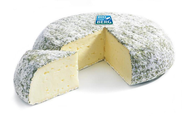 Produktfoto zu Kolsasser Korbkäse Bärlauch aus Heumilch