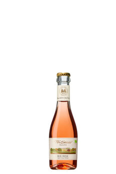 Produktfoto zu PriSecco Rosé Piccolo alkoholfrei, 0,2 l