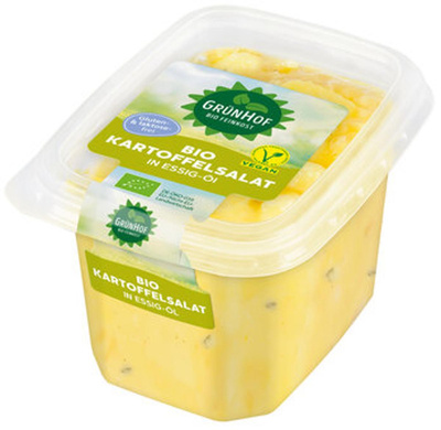 Produktfoto zu Kartoffelsalat mit Essig und Öl, 400 g