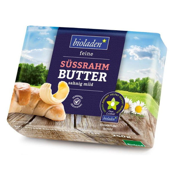 Produktfoto zu Butter Süßrahm, 250 g