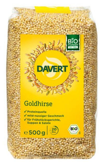 Produktfoto zu Gold Hirse, 500 g