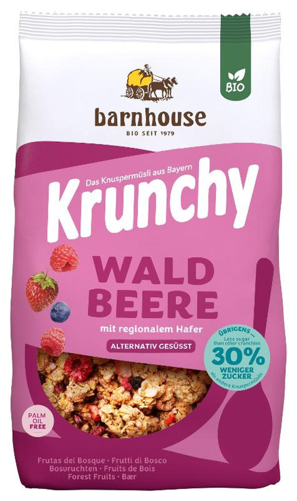 Produktfoto zu Krunchy Waldbeere, 500 g