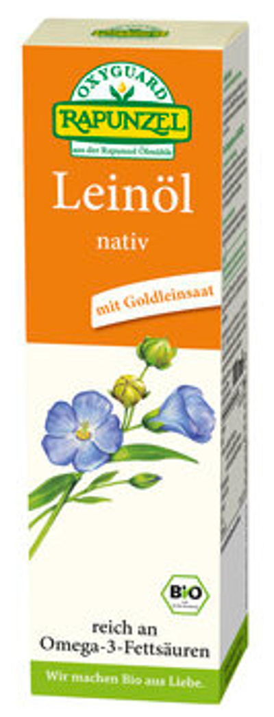 Produktfoto zu Leinöl nativ, 100 ml