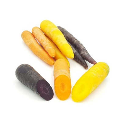Produktfoto zu Möhren rot _ bunt gemischt