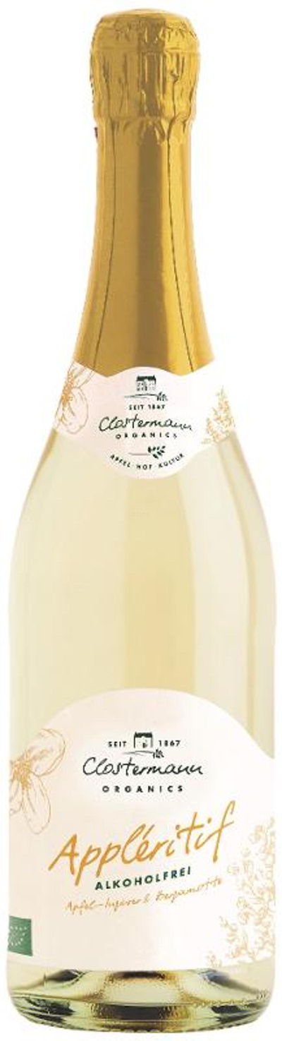 Produktfoto zu Appleritif Apfel & Ingwer & Bergamotte alkoholfrei, 0,75 l