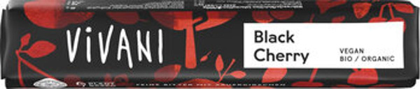 Produktfoto zu Black Cherry Riegel vegan, 35 g