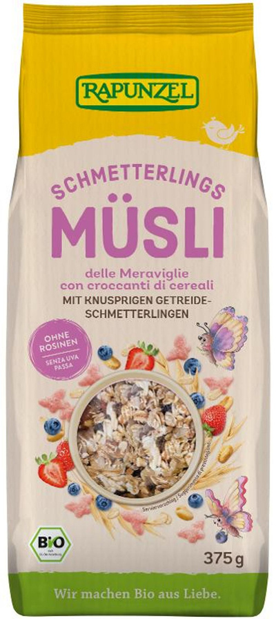 Produktfoto zu Schmetterlings Müsli, 375 g