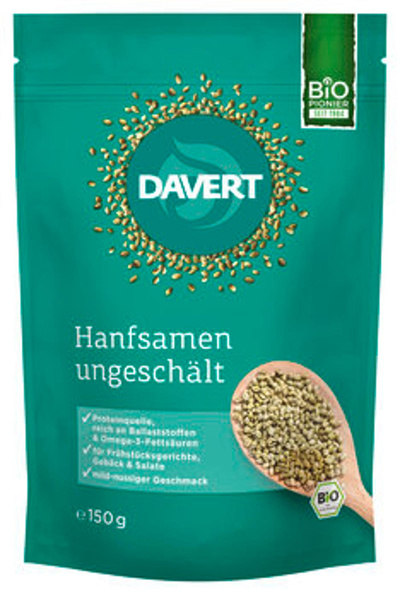 Produktfoto zu Hanfsamen, 150 g