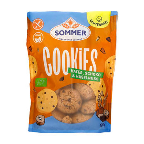 Produktfoto zu Cookies Hafer-Schoko-Nuss, 125 g - 30% reduziert, da MHD 13.08.2026