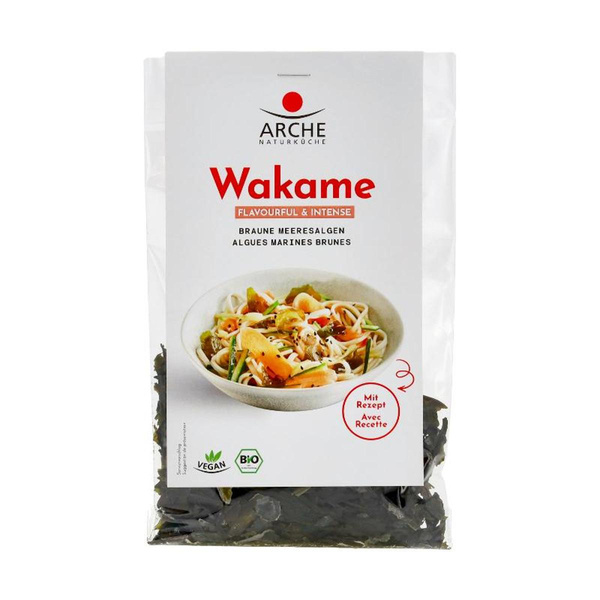 Produktfoto zu Wakame Braune Meeresalgen, 25 g