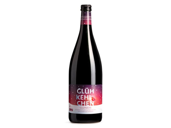 Produktfoto zu Glühwein Glühkehlchen rot, 1 l